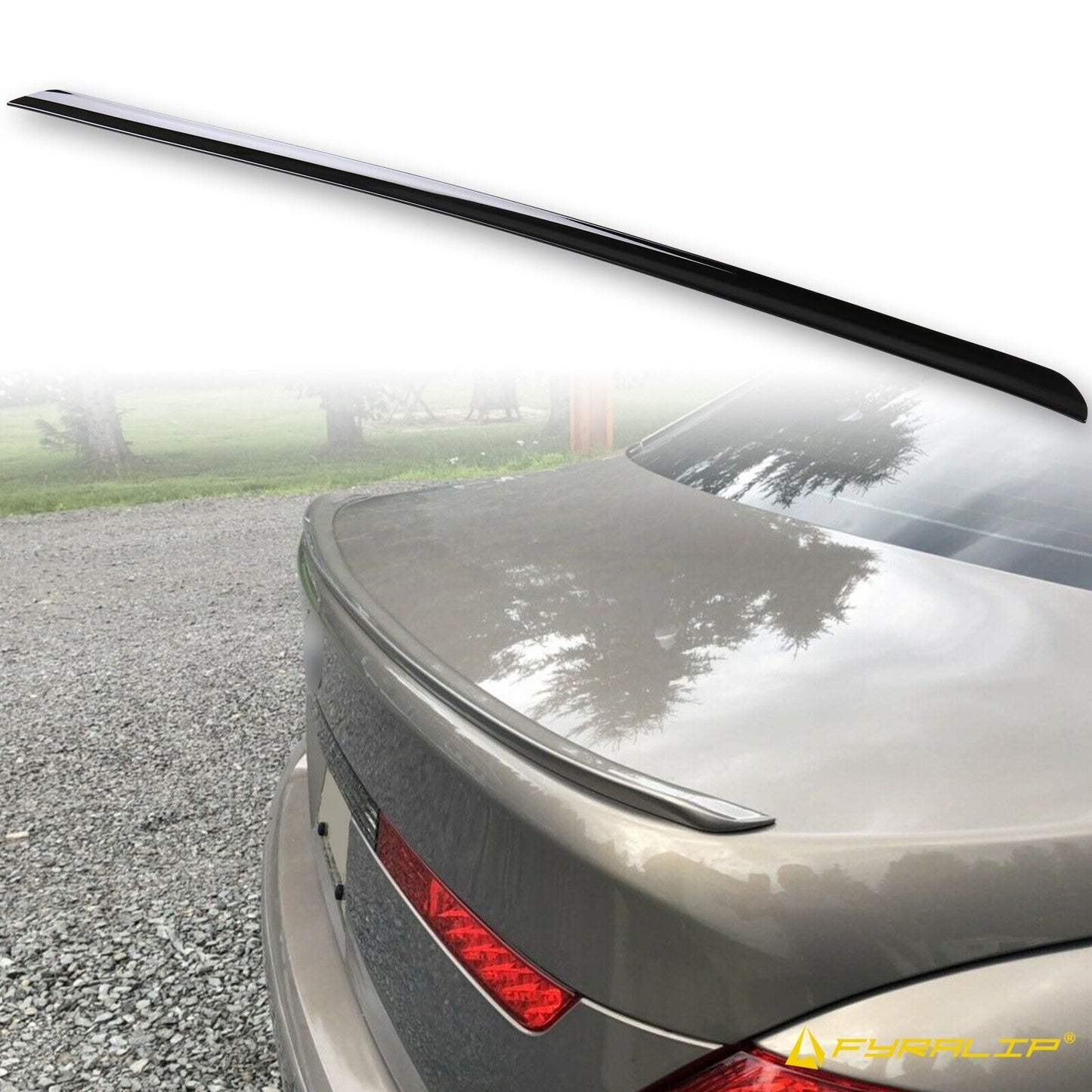 Fyralip Y22 Painted Trunk Lip Spoiler For BMW 7er E65