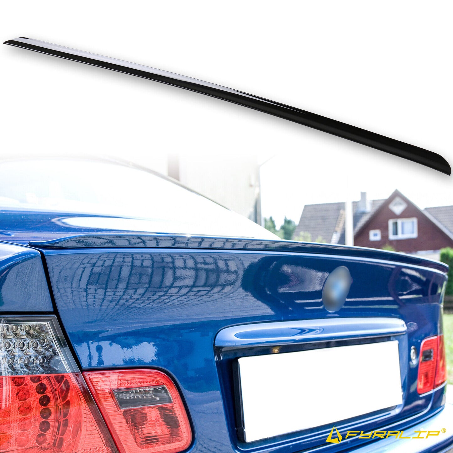 Fyralip Y22 Painted Trunk Lip Spoiler For BMW 3er E46 2D & M3