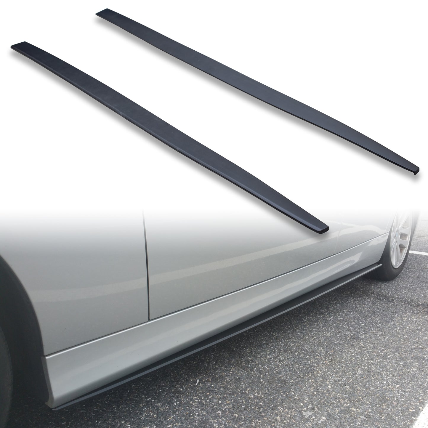 Fyralip M1 Side Skirts For BMW 3 Series E90 Sedan 2005-2011