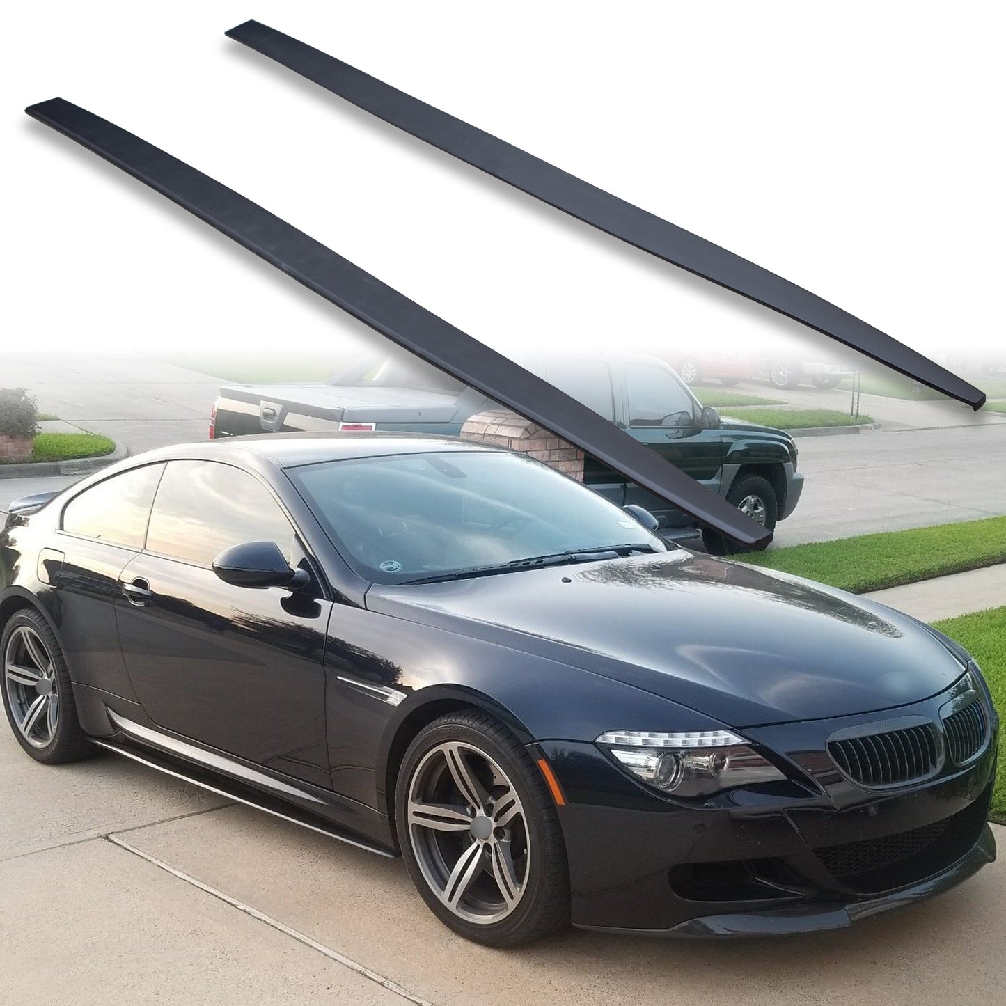 Fyralip M1 Side Skirts For BMW E63 M6 Coupe 2005-2010