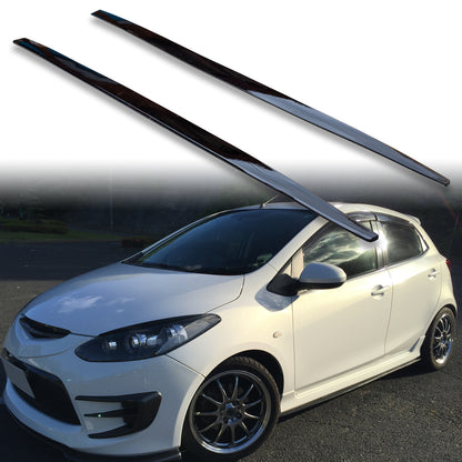 Fyralip M1 Side Skirts For Mazda Mazda2 DE/DH Hatchback 2007-2014