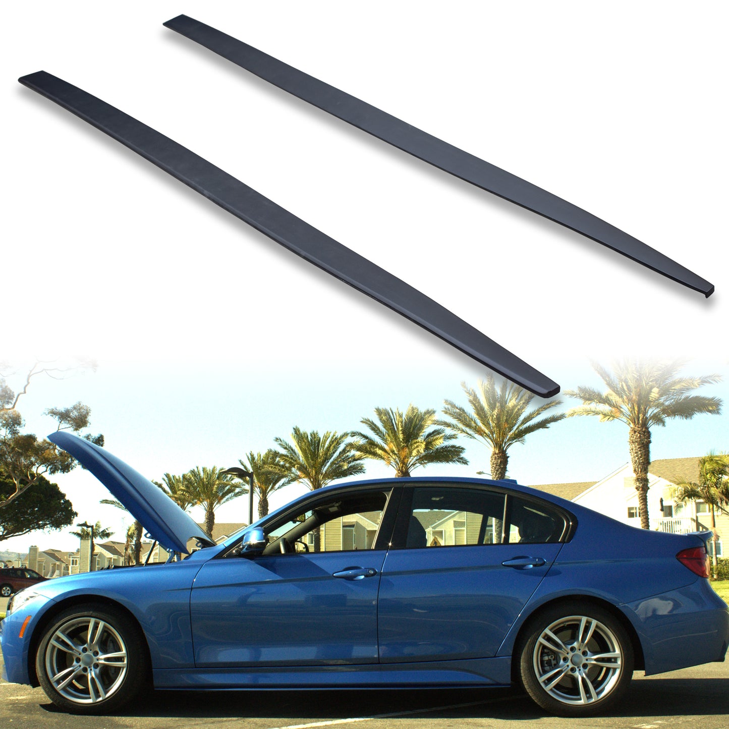 Fyralip M1 Side Skirts For BMW 3 Series F30 Sedan 2012-2019