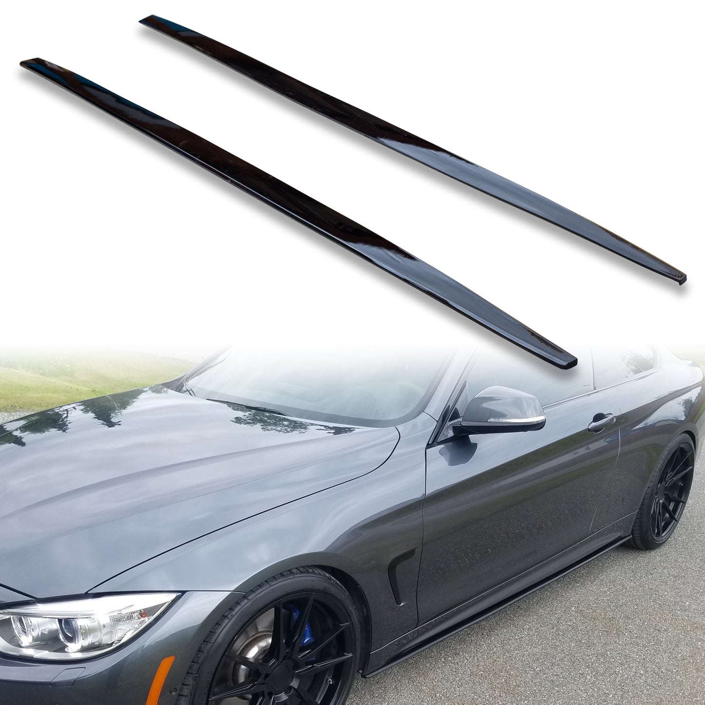 Fyralip M1 Side Skirts For BMW 4 series F32 Coupe 2014-2020