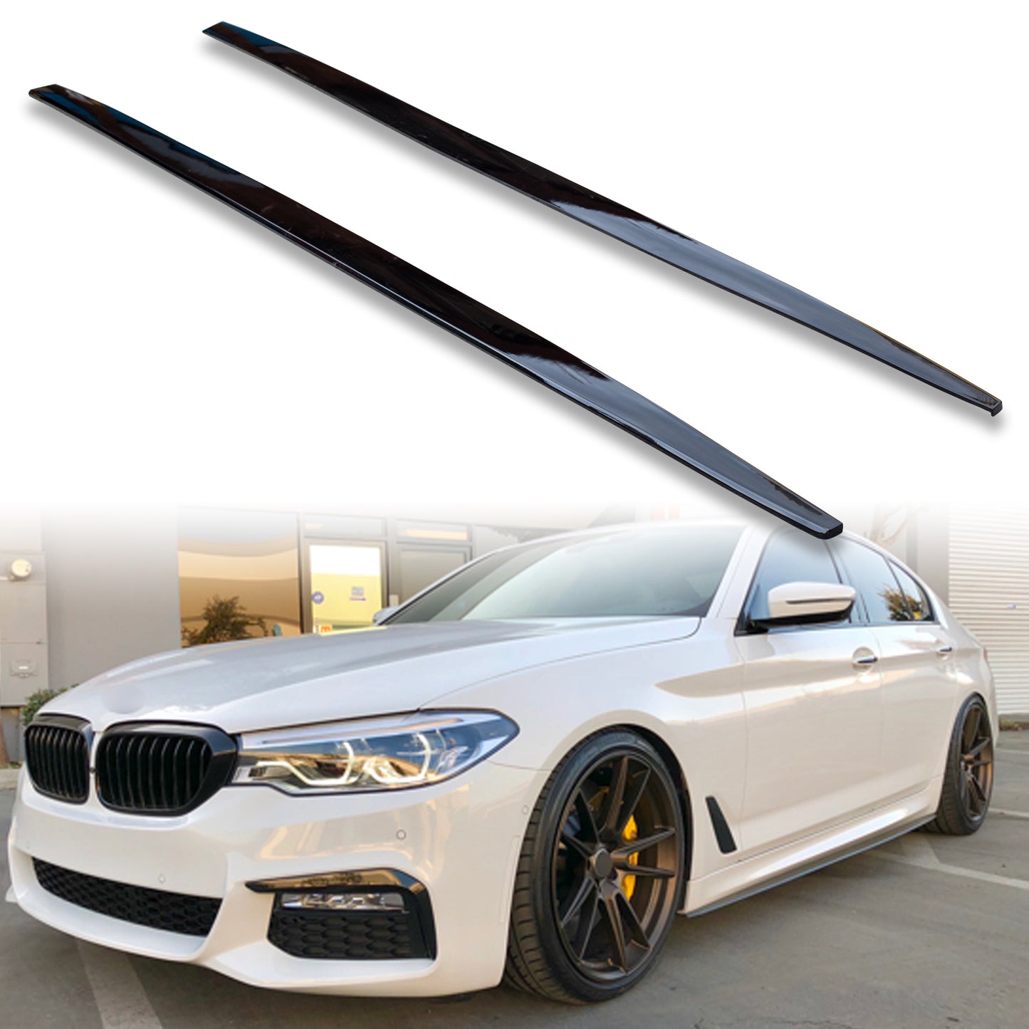 Fyralip M1 Side Skirts For BMW 5 Series G30 Sedan 2017-2024