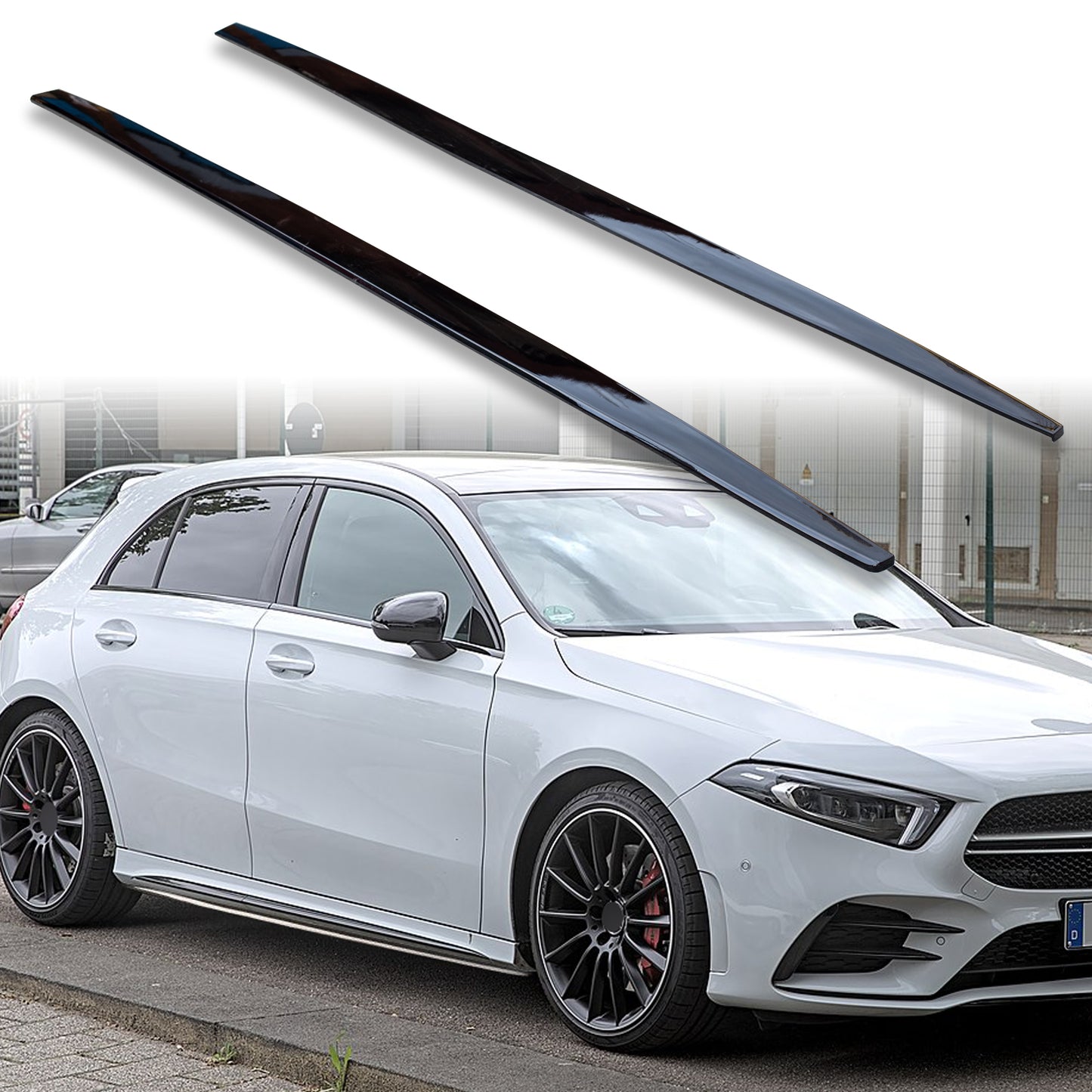 Fyralip M1 Side Skirts For Mercedes-Benz A Class Hatchback 2018-present