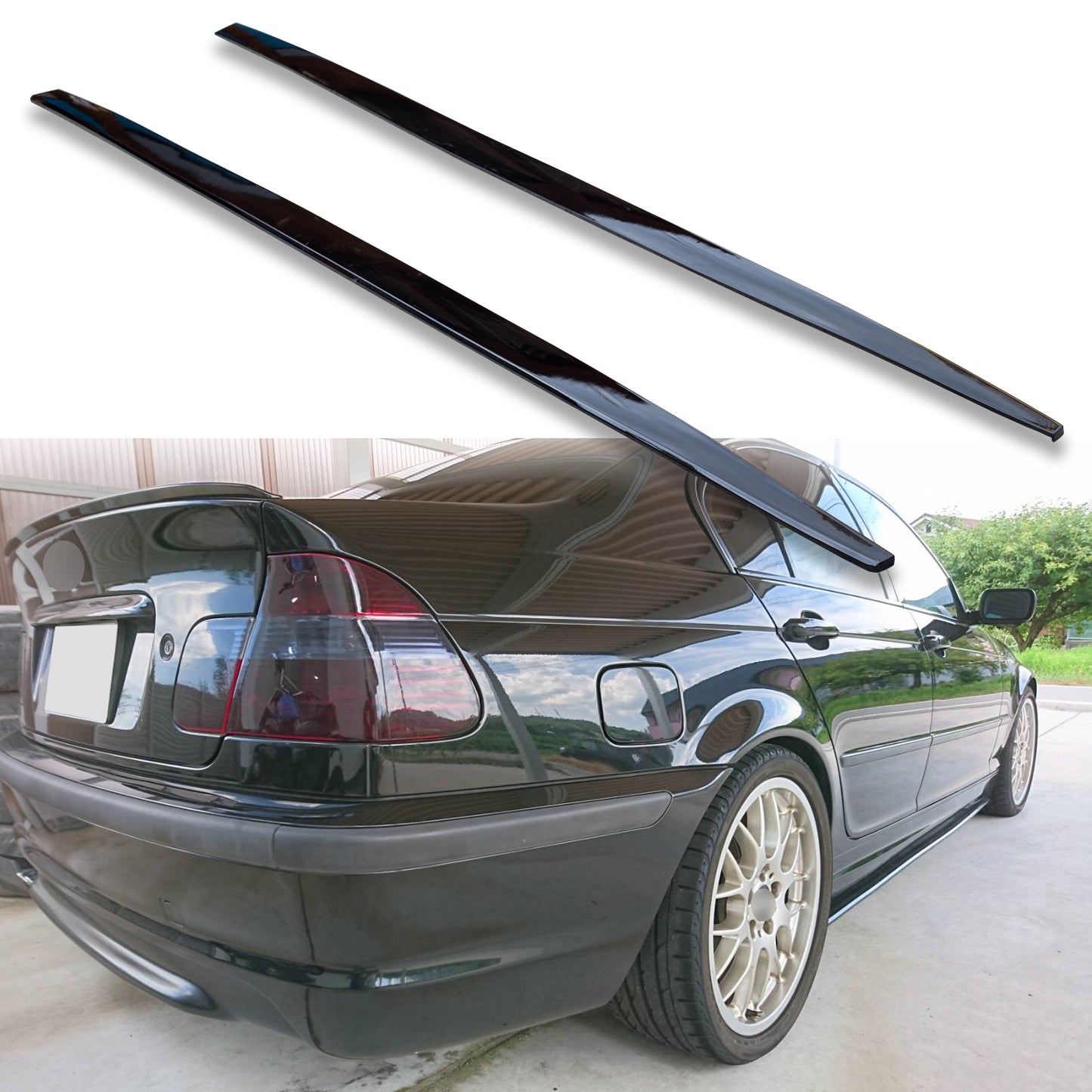 Fyralip M1 Side Skirts For BMW 3 Series E46 Sedan 1998-2005