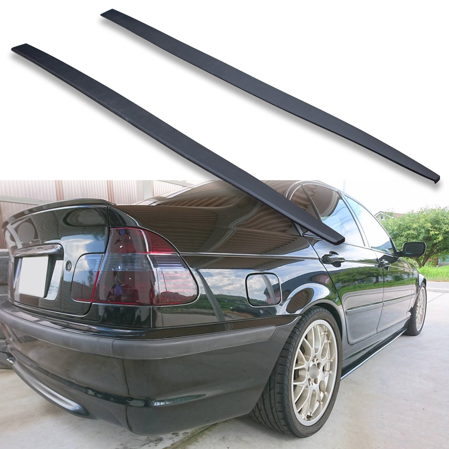 Fyralip M1 Side Skirts For BMW 3 Series E46 Sedan 1998-2005