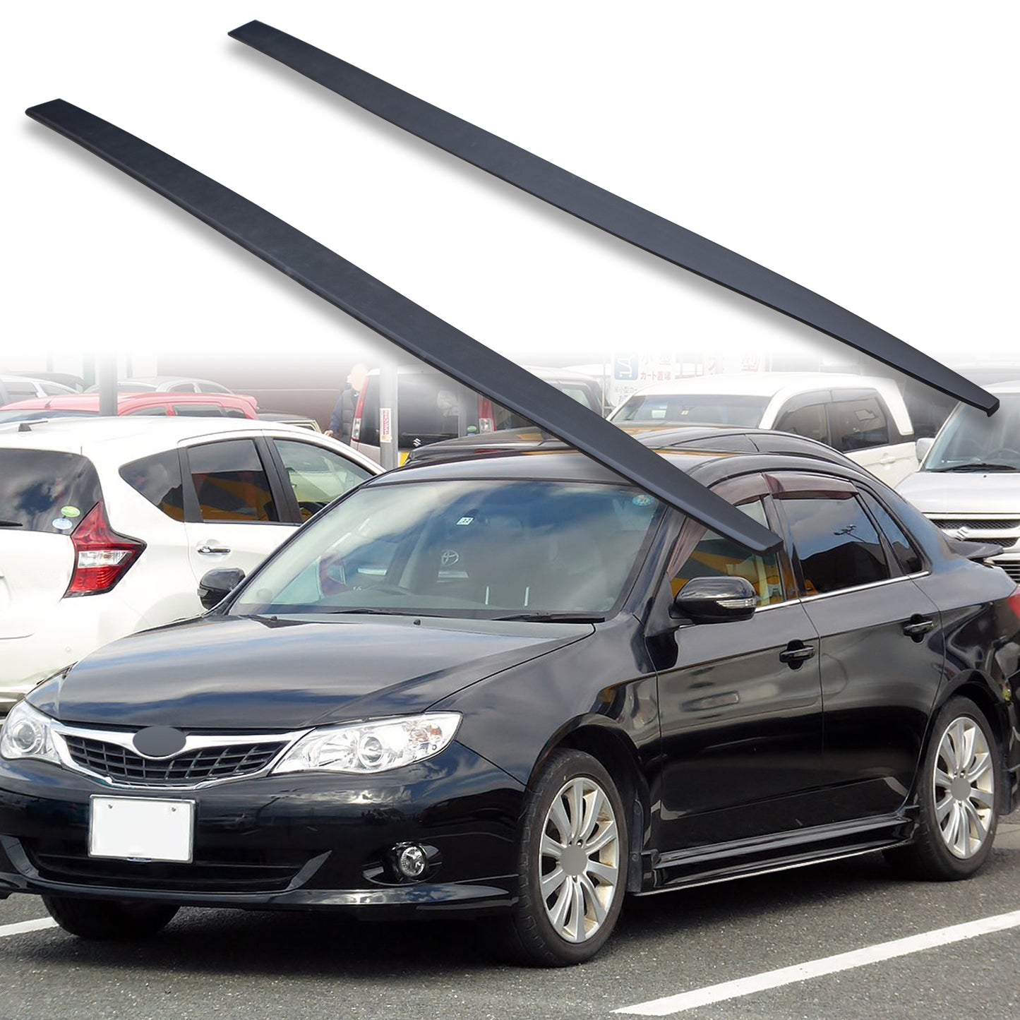 Fyralip M1 Side Skirts For Subaru Impreza WRX STI GR/GV Sedan 2008-2010