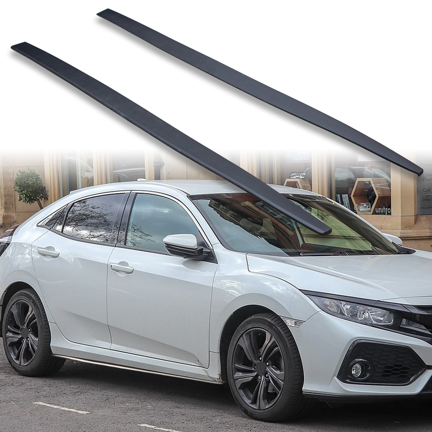 Fyralip M1 Side Skirts For Honda Civic FC1/FK7 Hatchback 2016-2021