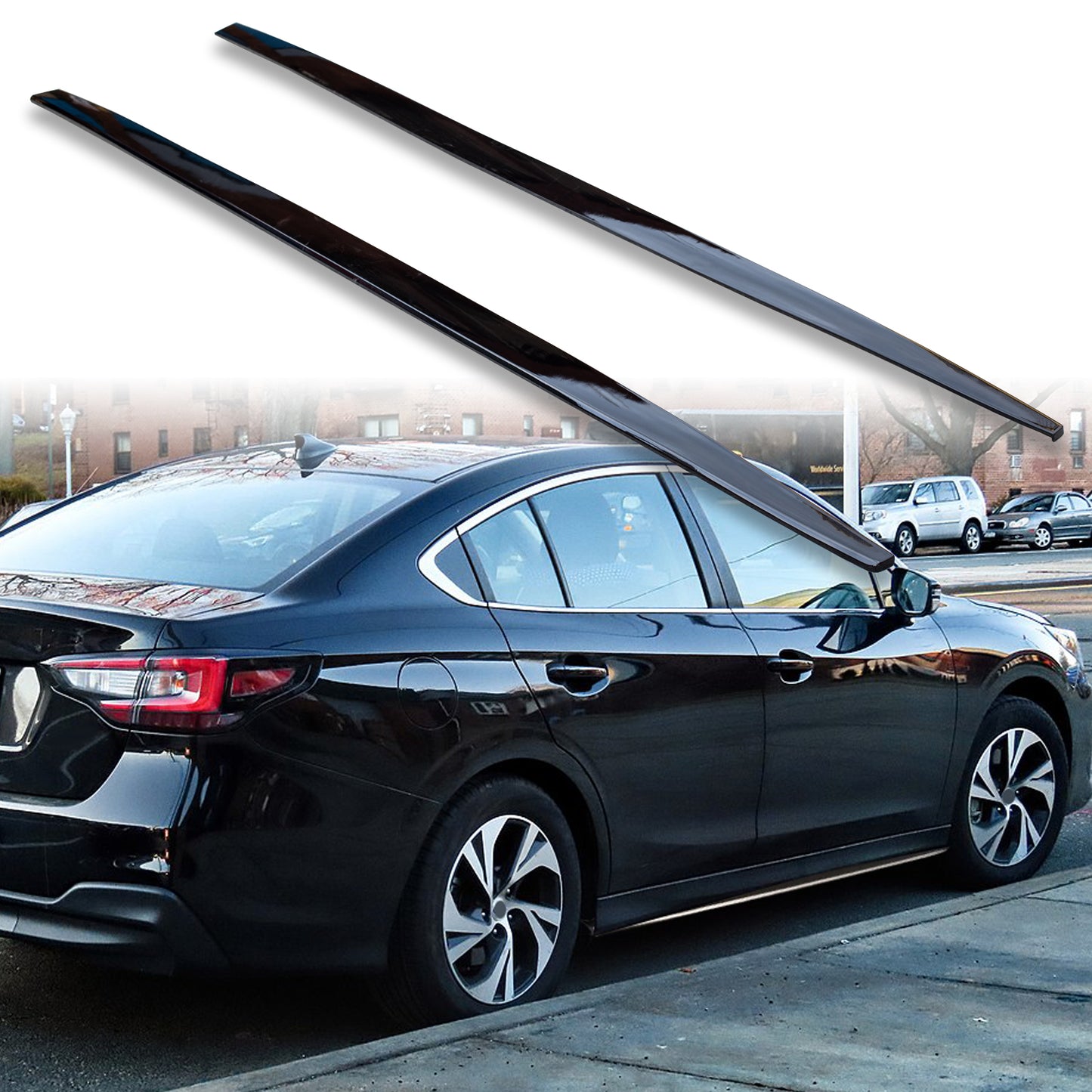 Fyralip M1 Side Skirts For Subaru Legacy BW Sedan 2020-present