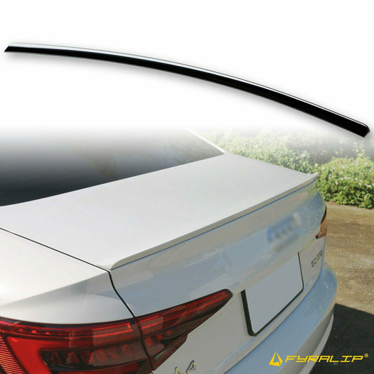 Fyralip Y21 Painted Trunk Lip Spoiler for Audi A4 S4 RS4 B9