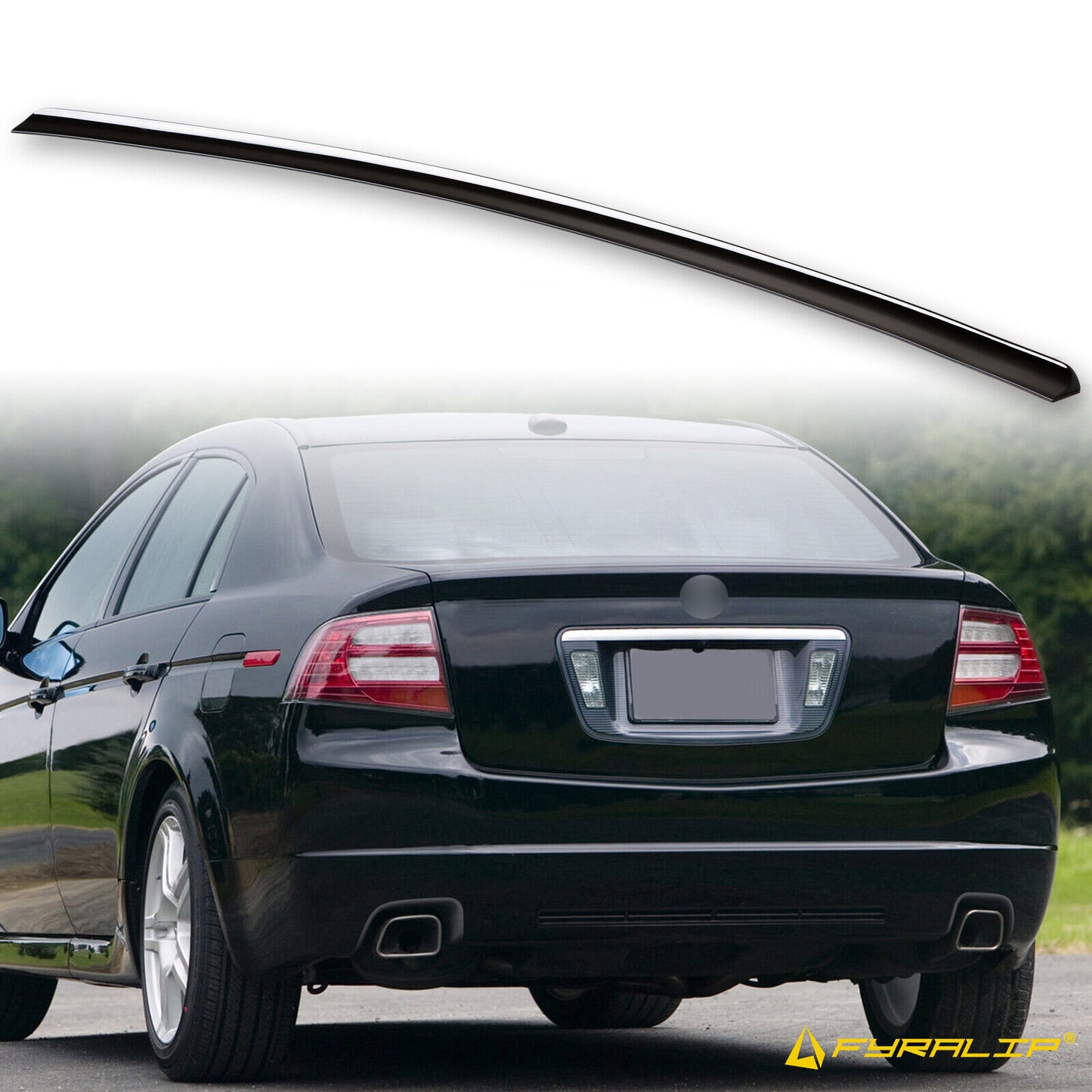 Fyralip Y21 Painted Trunk Lip Spoiler For Acura TL 3rd U7