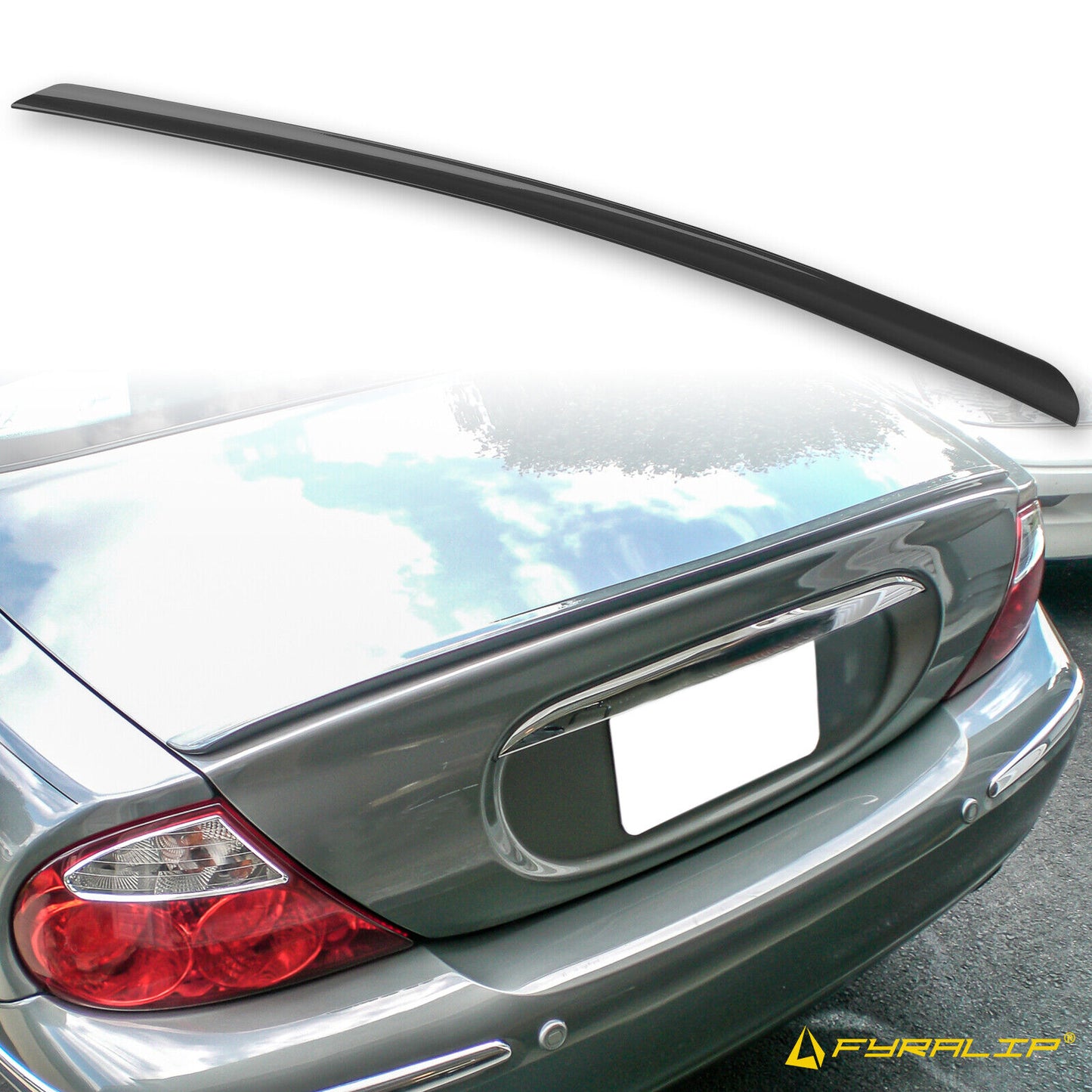 Fyralip Y22 Painted Trunk Lip Spoiler For Jaguarpe Sedan