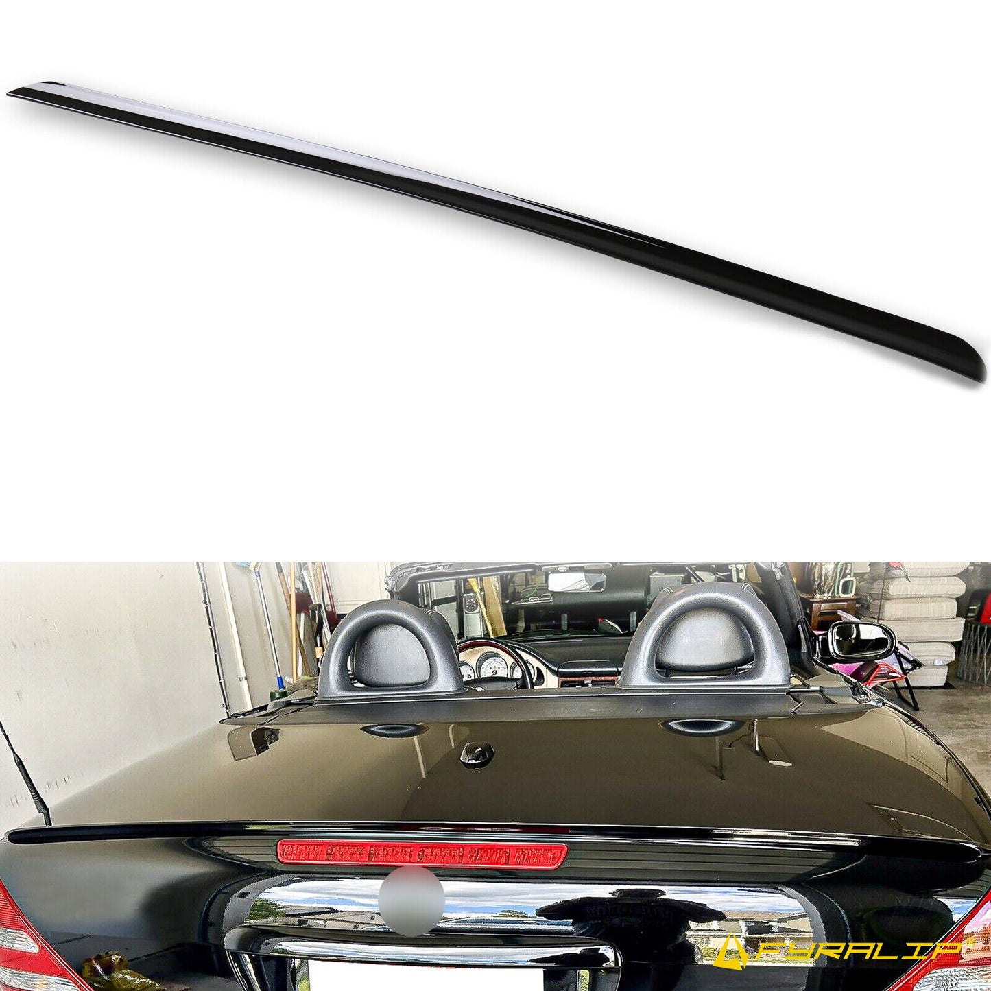 Fyralip Y22 Painted Trunk Lip Spoiler For MB SLK R170