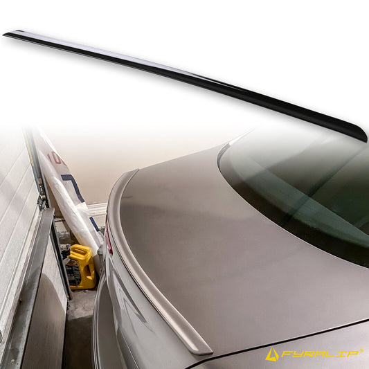 Fyralip Y22 Painted Trunk Lip Spoiler For MB CLK W209 Coupe