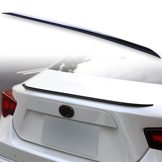 Fyralip Y23 Painted Trunk Lip Spoiler For Toyota 86 Subaru BRZ Painted Black(Custom Avl)