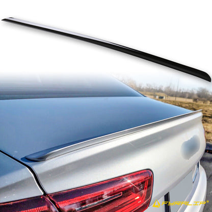 Fyralip Y22 Painted Trunk Lip Spoiler For Audi A6 C7