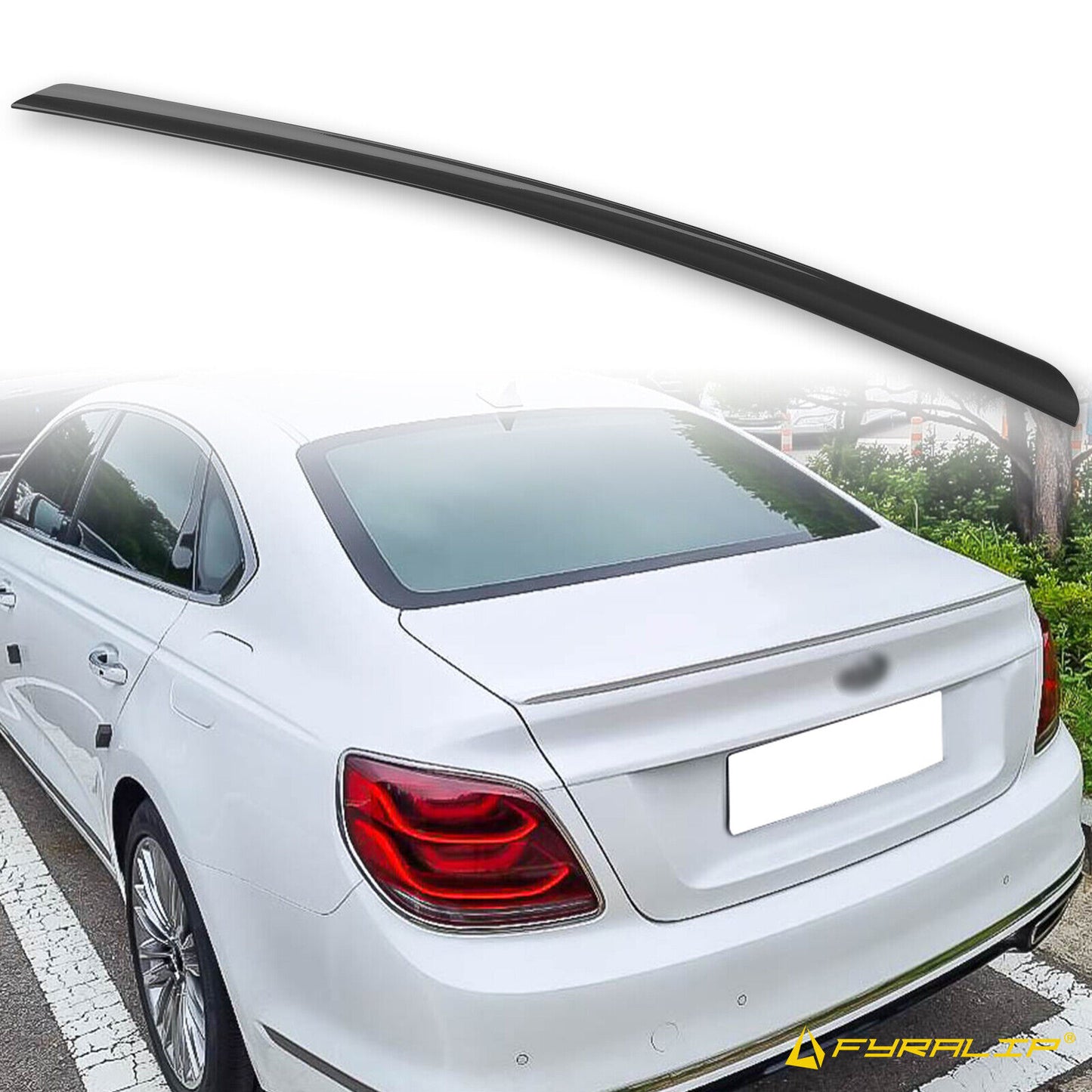 Fyralip Y22 Painted Trunk Lip Spoiler For Kia K900 RJ