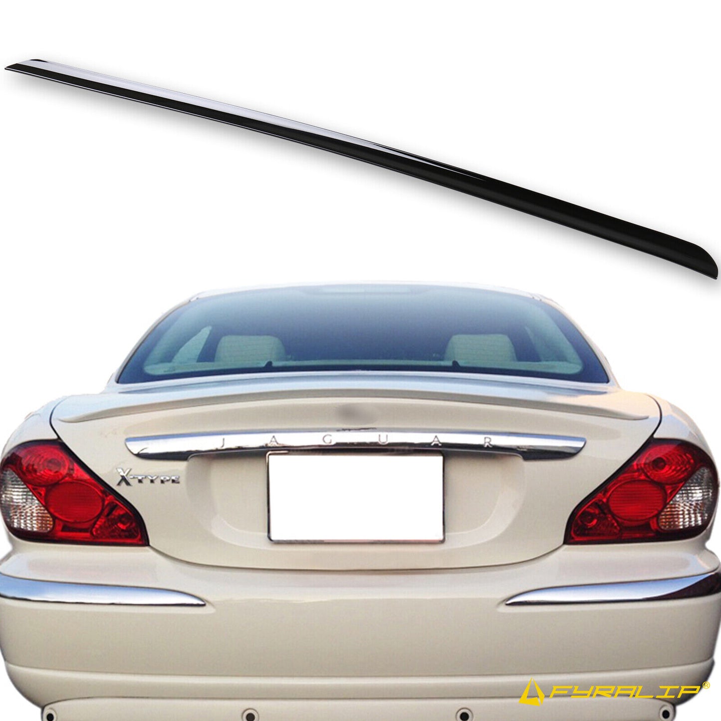 Fyralip Y22 Painted Trunk Lip Spoiler For Jaguarpe Sedan