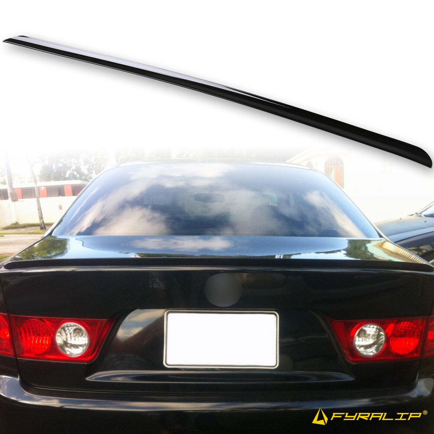 Fyralip Y22 Painted Trunk Lip Spoiler For Acura TSX CL9