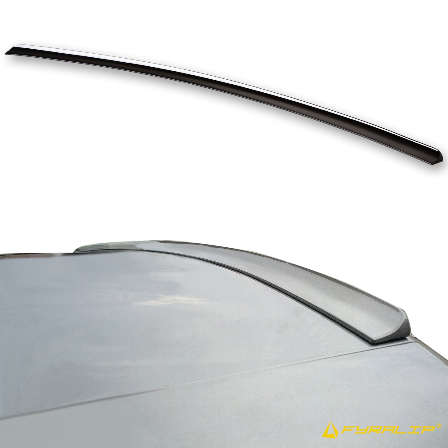 Fyralip Y21 Painted Trunk Lip Spoiler For Saab 9-3 Sedan