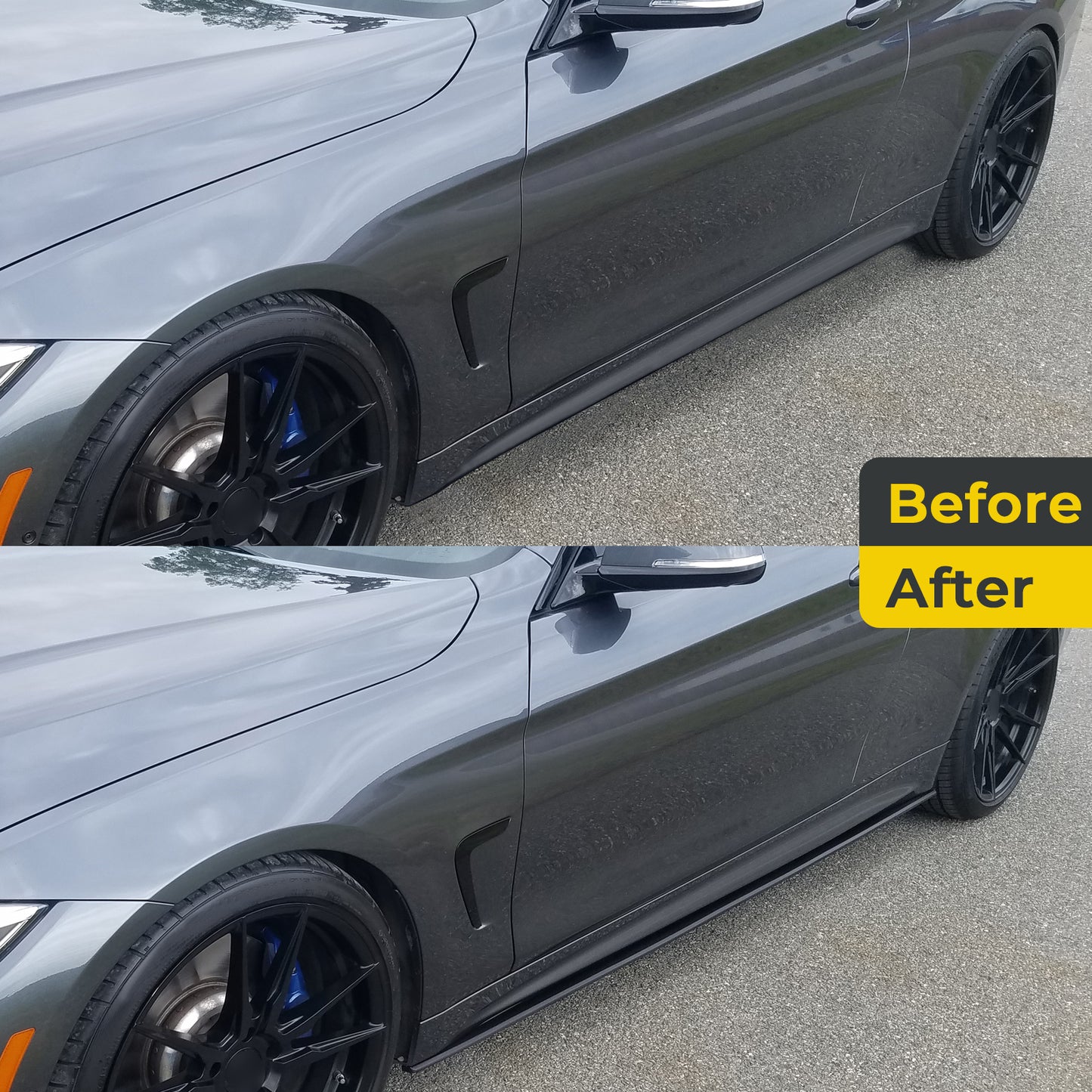 Fyralip M1 Side Skirts For BMW 6 Series F12 Convertible 2012-2019