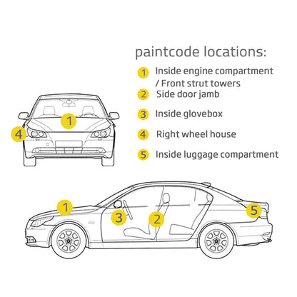 Fyralip Y22 Painted Trunk Lip Spoiler For Chevrolet Cavalier