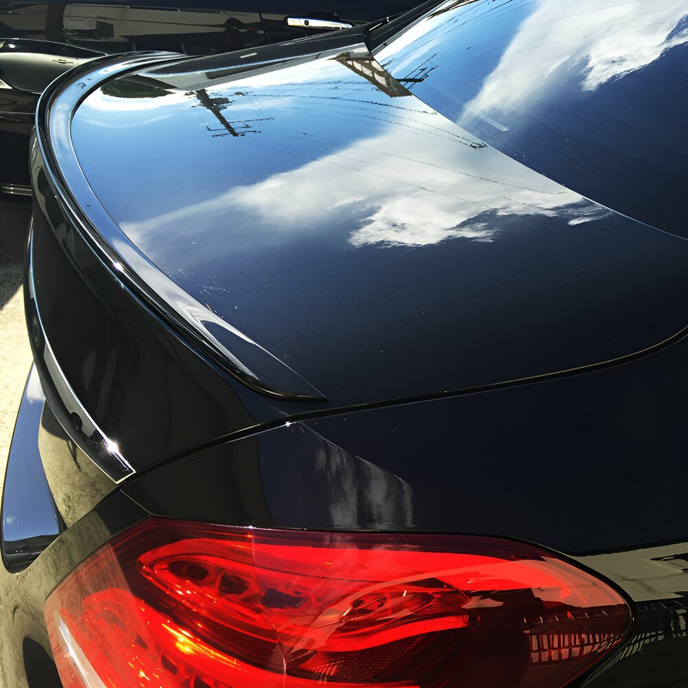 Fyralip Y23 Painted Trunk Lip Spoiler For BMW 3er E90